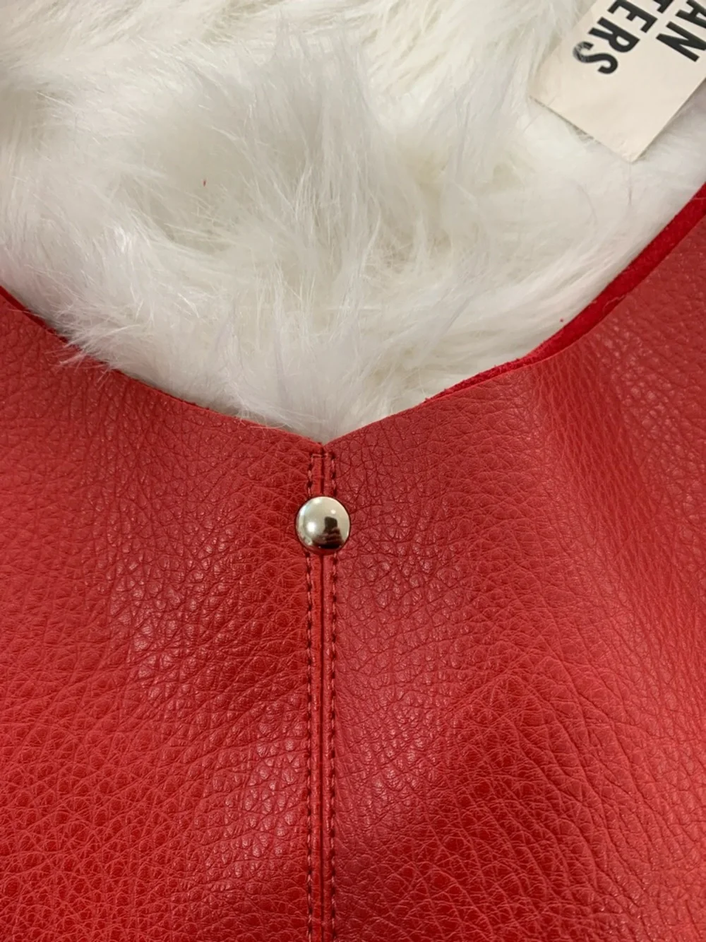 Kimchi Blue Boston Bow Faux Leather Hobo Bag